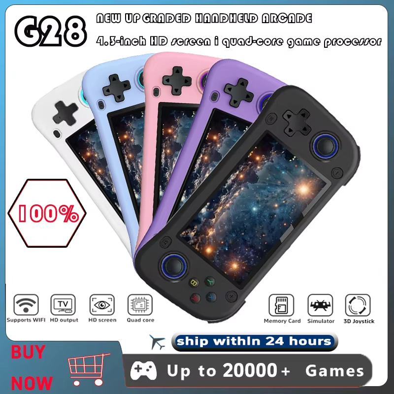 Gaming Console Mario - Konsola do gier retro G28, przenośna