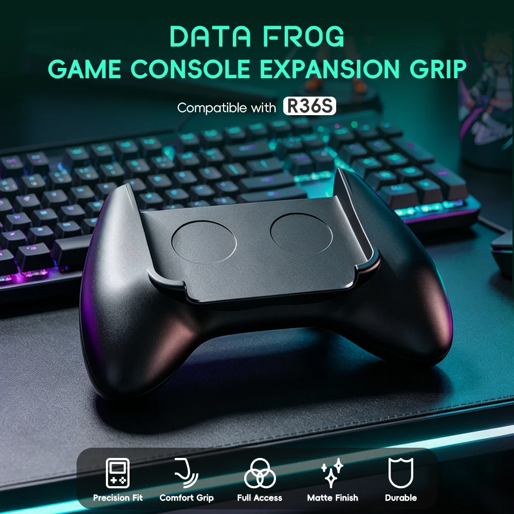 Gaming Console Latest - Data Frog R36S Game Grip Ergonomiczny