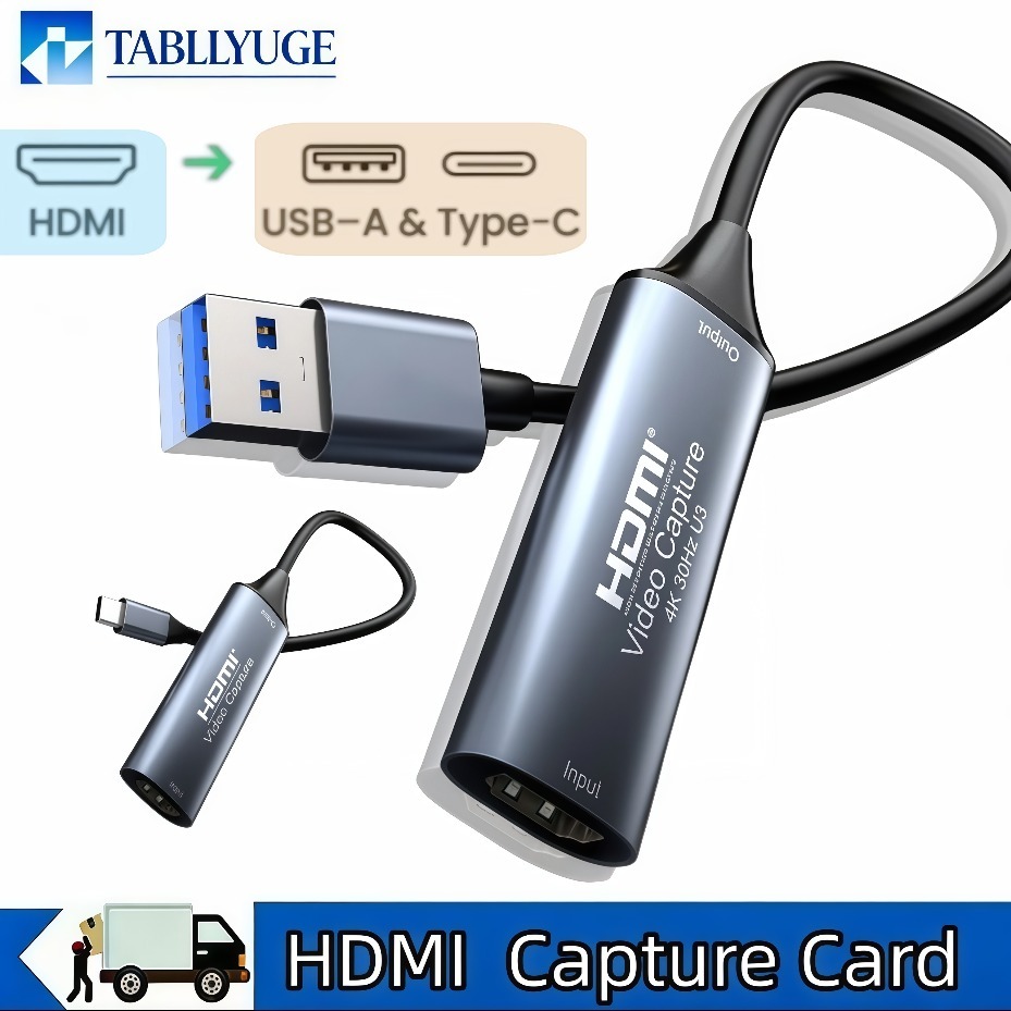Gaming Console For Pc - Karta przechwytywania wideo USB-C 2.0/3.0 HDMI