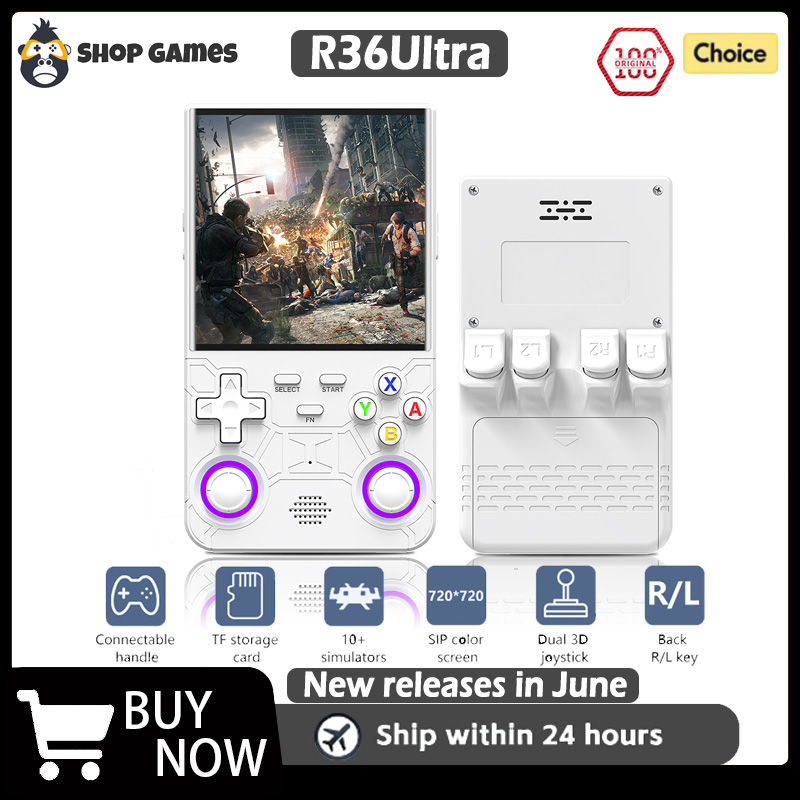 Gaming Console Mario - Konsola do gier R36 Ultra Open