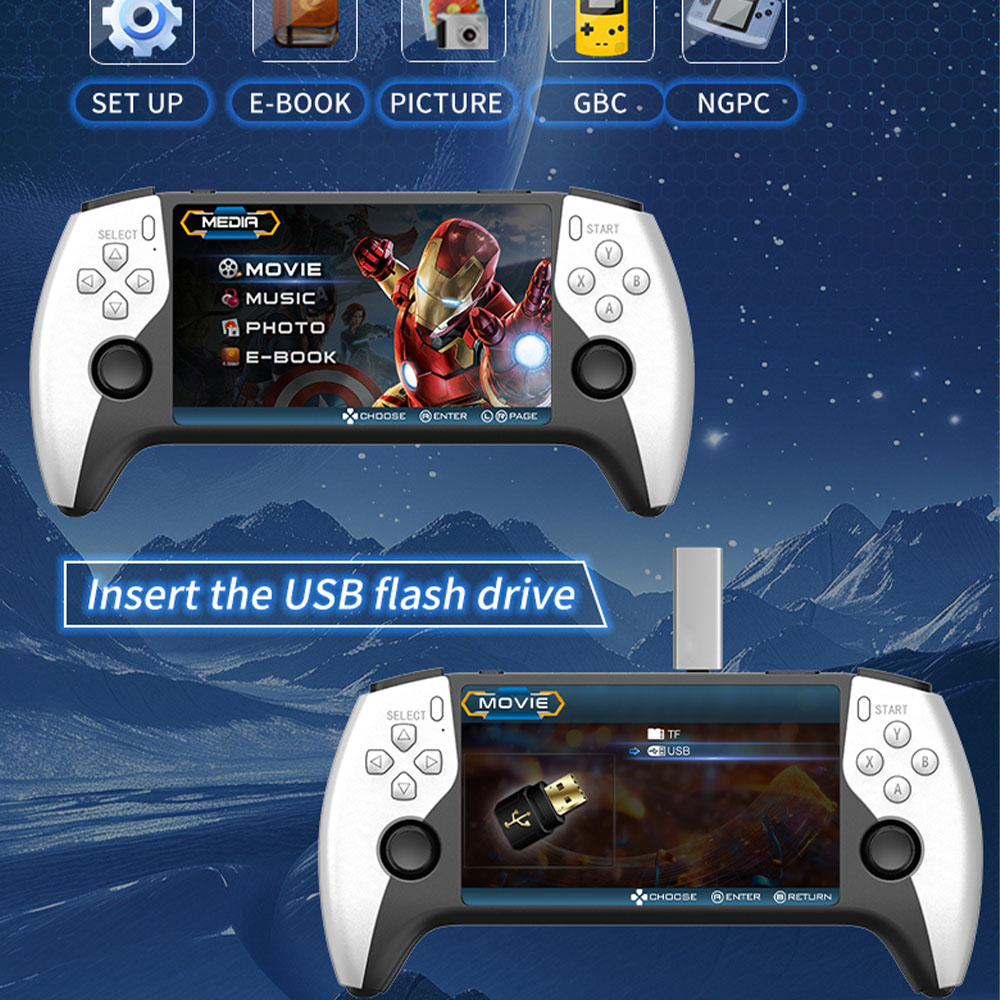 Nowa konsola przenośna SF3500  – Gaming Console Emulator recenzja i cena