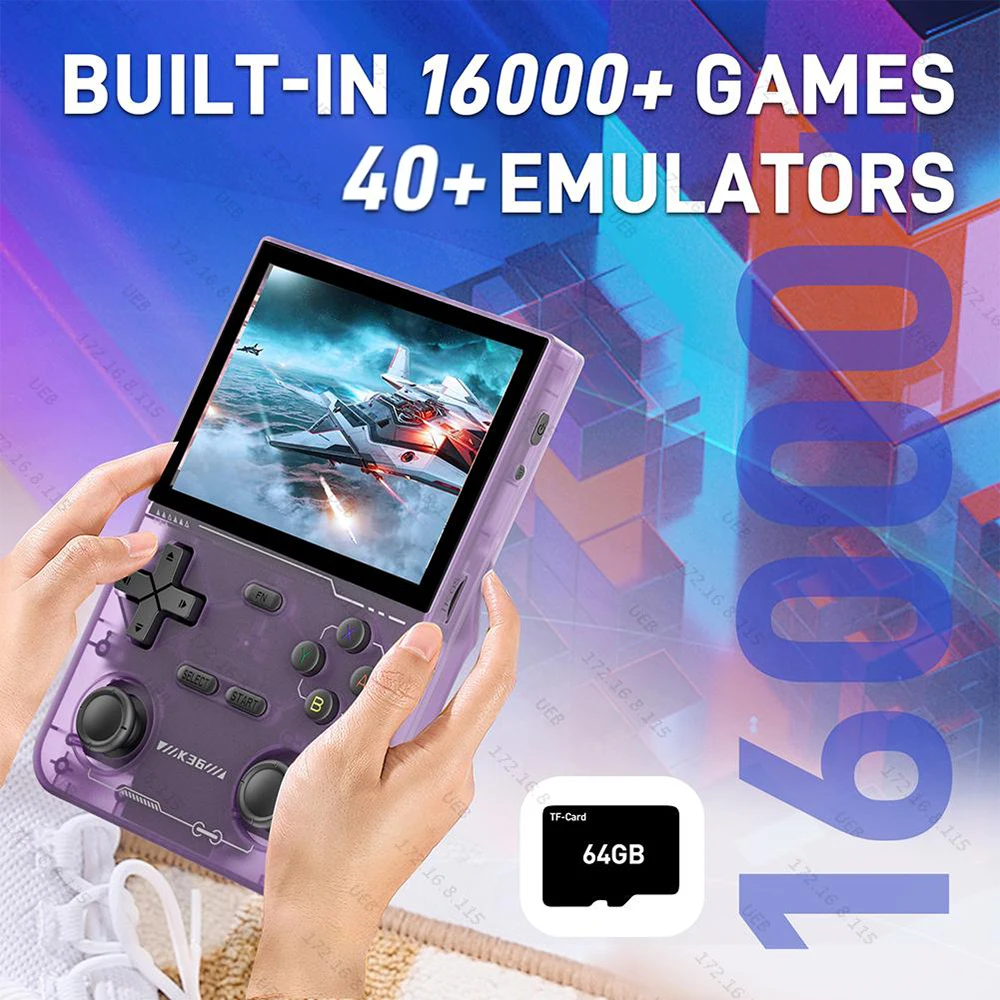 3,5-calowy ekran IPS K36 Retro – Gaming Console Mario recenzja i cena