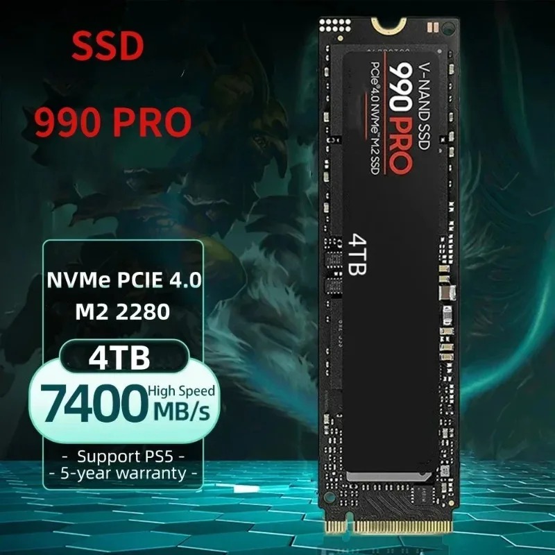 Oryginalny dysk SSD 990 PRO NV – Gaming Console For Pc recenzja i cena